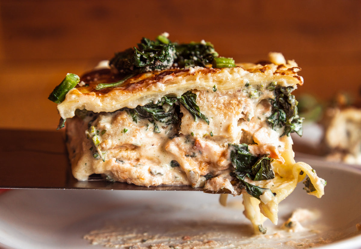 Chicken Cutlet & Broccoli Rabe Lasagna 4 pack (Save 20!) mortadellaheadstore