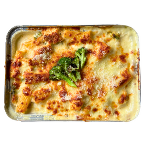 Chicken & Broccoli Alfredo Baked Ziti