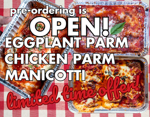 Eggplant Parm & Chicken Parm Combo Pack! (PRE-ORDERS)