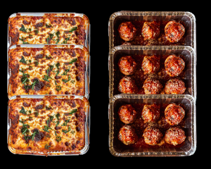 Birthday Bundle No.1 (SAVE $40!) 3 Quattro Formaggi Lasagnas and 3 Meatball Parms