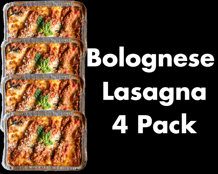 Lasagna Bolognese 4 PACK - SAVE $20