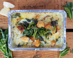 Chicken and Broccoli Rabe Lasagna Birthday 4 Pack
