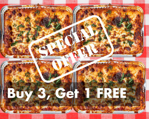 Freezer Filler:  Get a FREE Quattro Formaggi Lasagna (Save $30!)